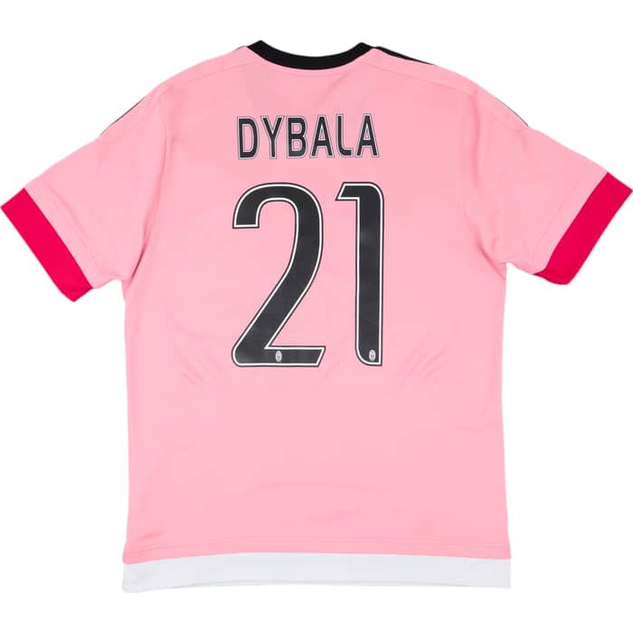 2015-16 Juventus Away Shirt Dybala #21 - 8/10 - (M)