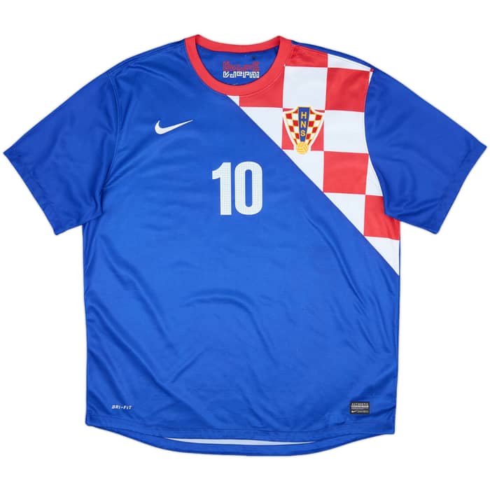 2012-14 Croatia Away Shirt Modric #10 - 8/10 - (XL)