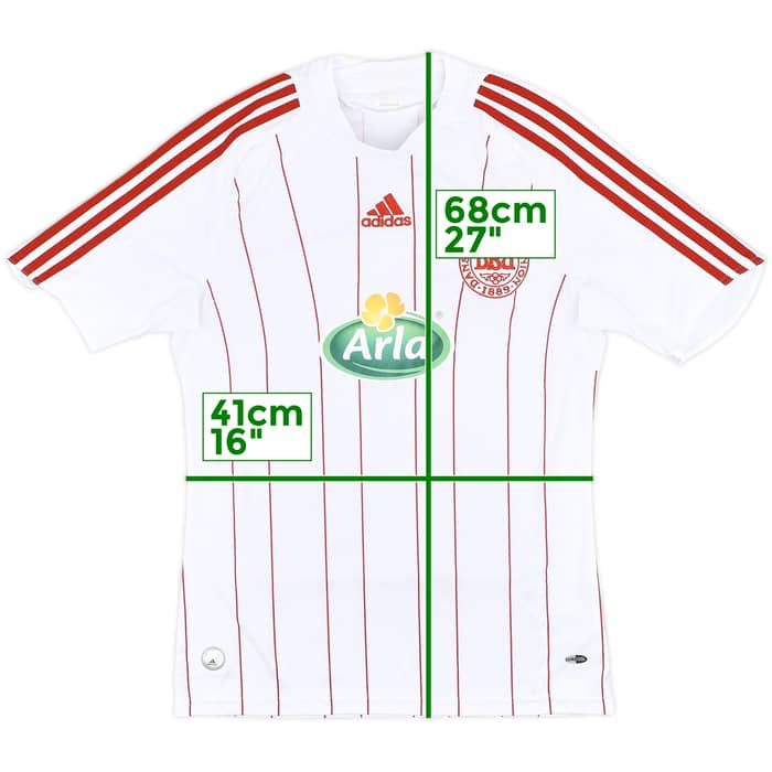 2008-10 Denmark 'Fodboldskole 2009' Away Shirt - 6/10 - (S)