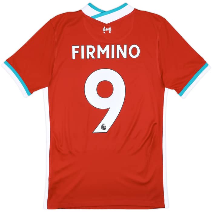 2020-21 Liverpool Home Shirt Firmino #9 - 9/10 - (S)