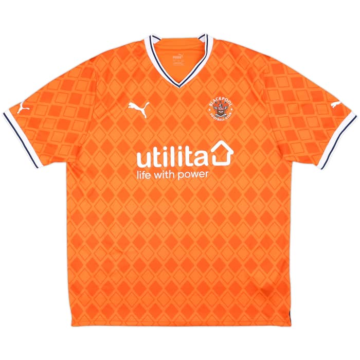 2022-23 Blackpool Home Shirt - 7/10 - (XXL)