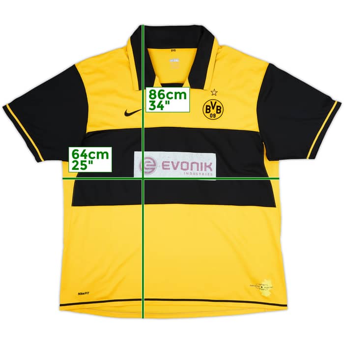 2007-08 Borussia Dortmund Home Shirt - 6/10 - (XXL)