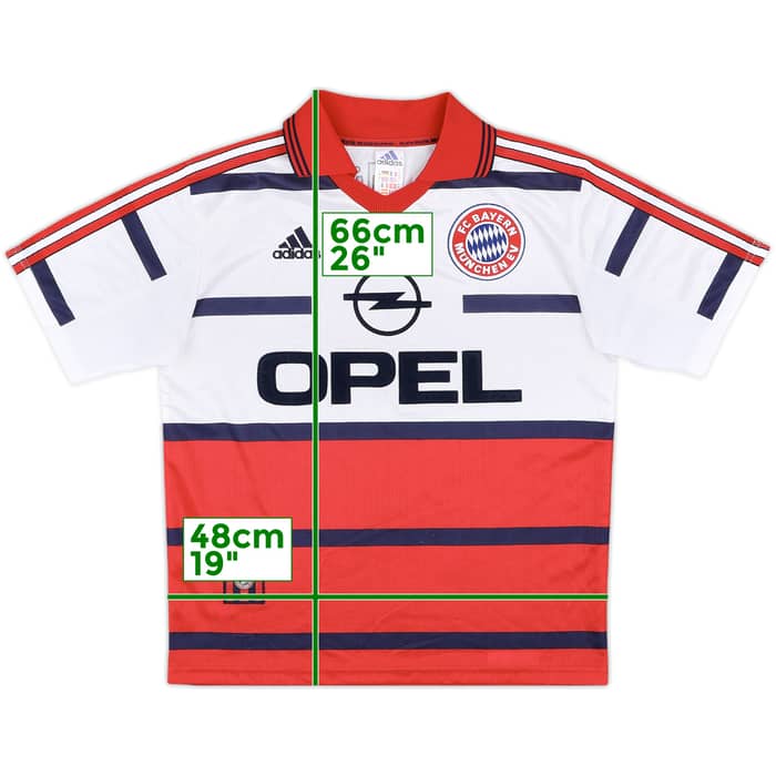 1998-00 Bayern Munich Away Shirt - 8/10 - (Y)