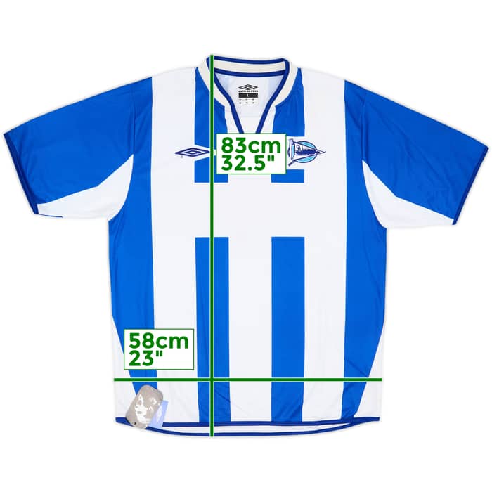 2005-06 Alaves Home Shirt (L)