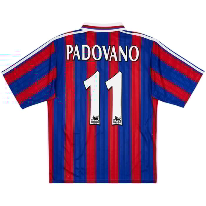 1996-98 Crystal Palace Home Shirt Padovano #11 - 7/10 - (M)