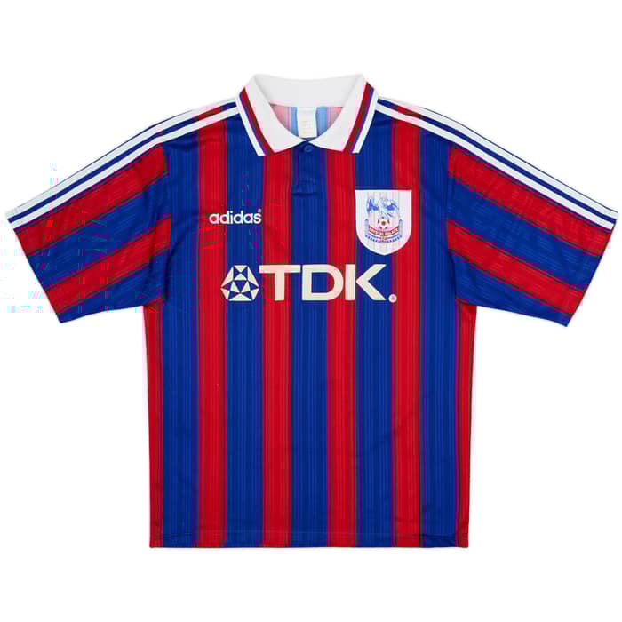 1996-98 Crystal Palace Home Shirt Padovano #11 - 7/10 - (M)