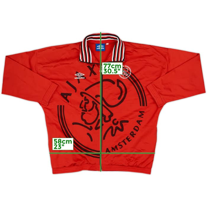 1997-98 Ajax Umbro Track Jacket - 8/10 - (XXL)
