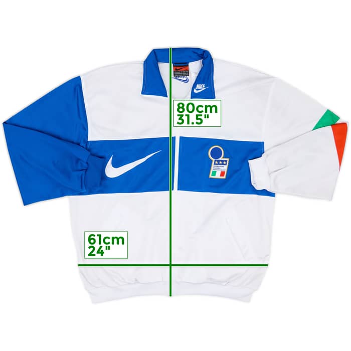 1995-97 Italy Nike Track Jacket - 8/10 - (XL)