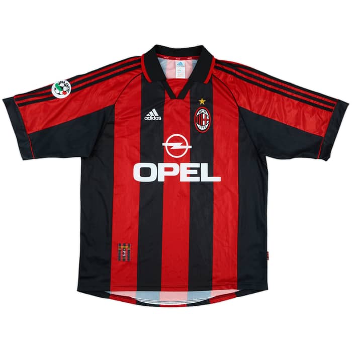 1998-00 AC Milan Home Shirt Ambrosini #23 - 6/10 - (XL)