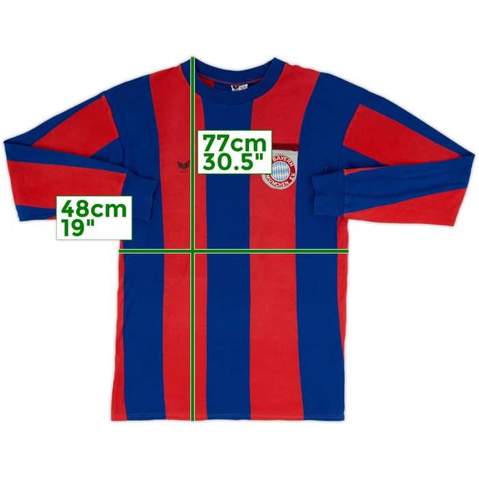 Camiseta Erima Modelo Manga Larga (Bayern Munich) 1980s - 7/10 - (L)