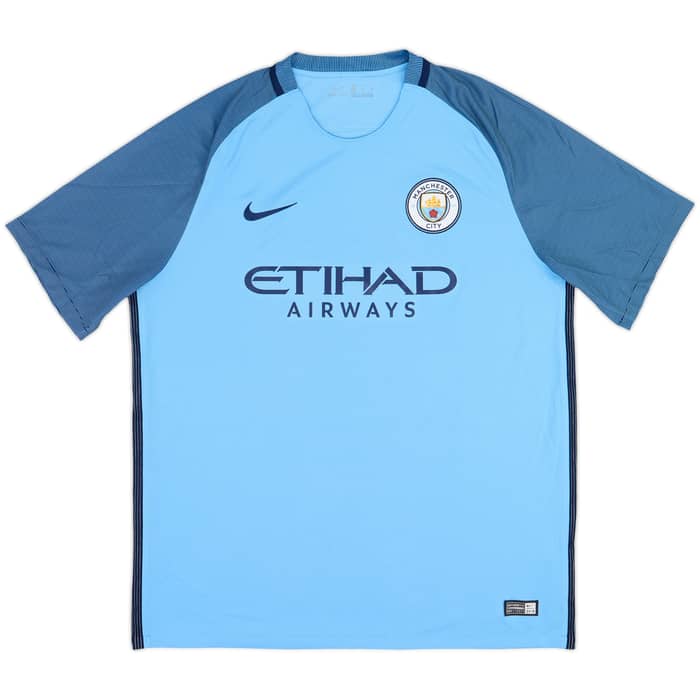 2018-19 Manchester City Home Shirt De Bruyne #17 - 9/10 - (XL)