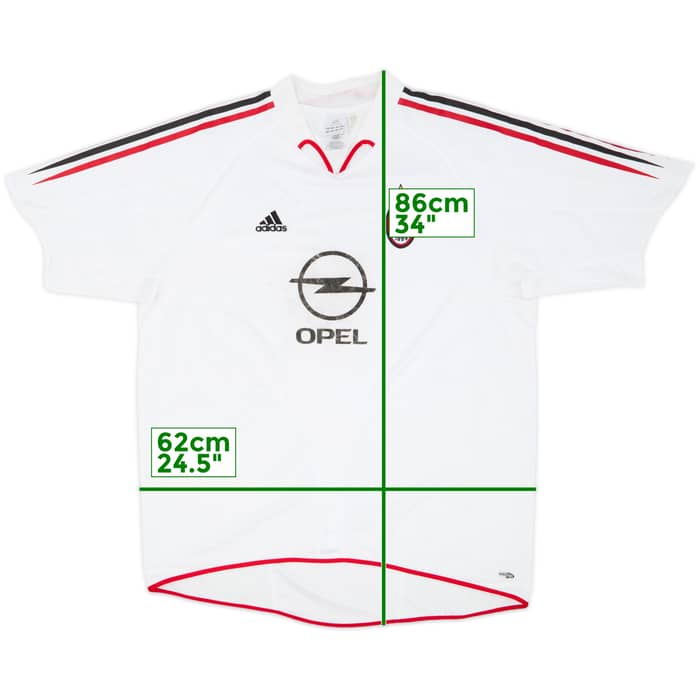 2004-05 AC Milan Away Shirt - 4/10 - (XL)