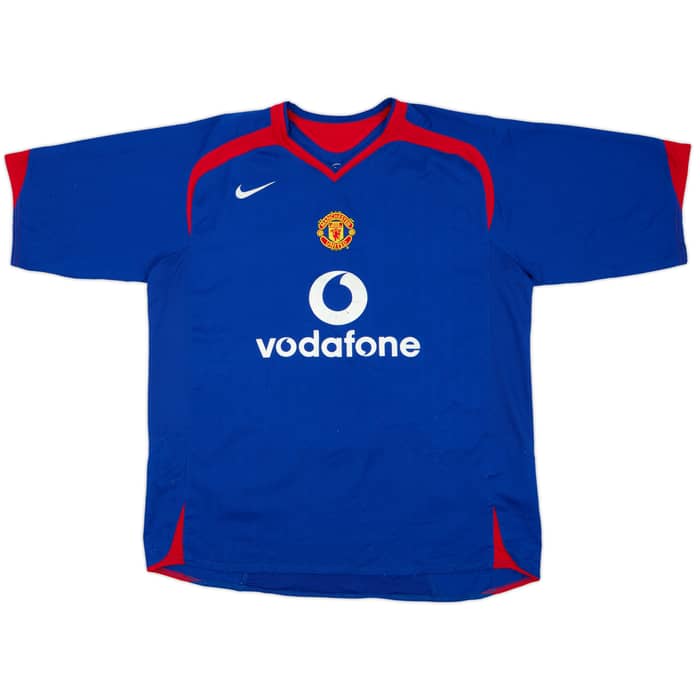 2005-06 Manchester United Camiseta Visitante Ronaldo #7 - 6/10 - (XL)