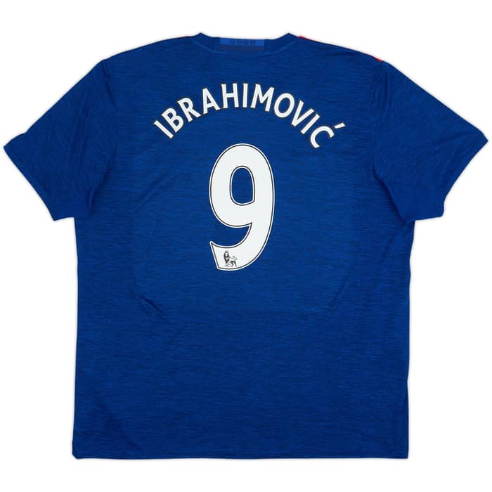 2016-17 Manchester United Away Shirt Ibrahimovic #9 - 6/10 - (XL)