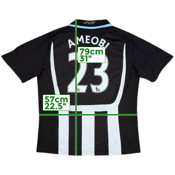 2007-09 Newcastle Camiseta Local Ameobi #23 - 6/10 - (L)