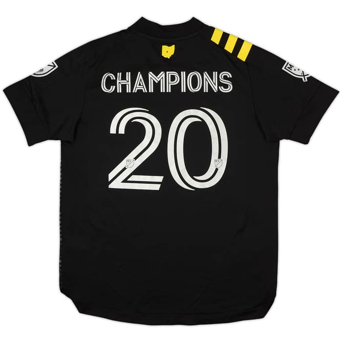 2020-22 Columbus Crew Authentic Away Shirt Champions #20 - 10/10 - (L)
