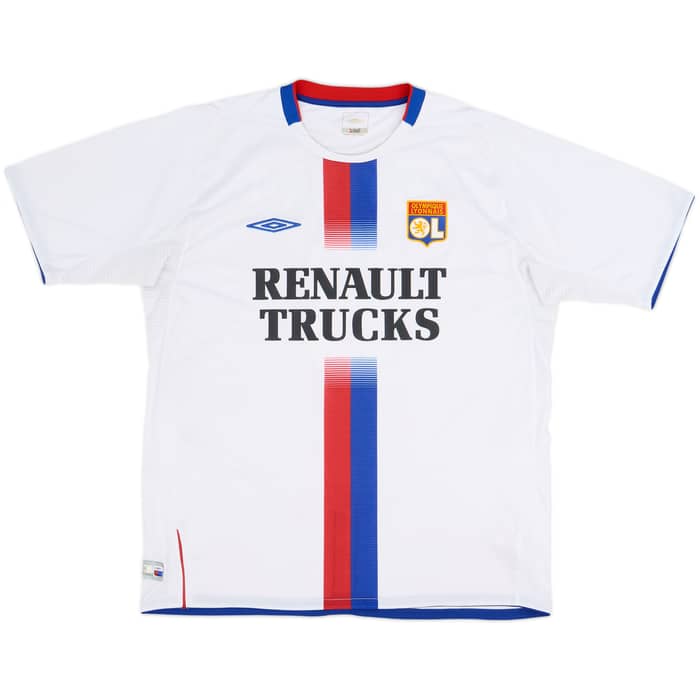 2002-04 Lyon Home Shirt Juninho #8 - 6/10 - (XL)