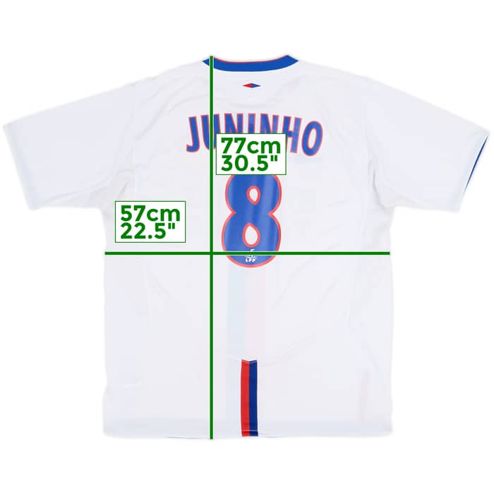 2002-04 Lyon Home Shirt Juninho #8 - 6/10 - (XL)