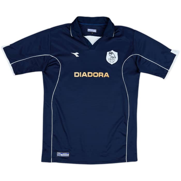 Camiseta de visitante del Sheffield Wednesday 2002-03 - 6/10 - (15-16 Años)