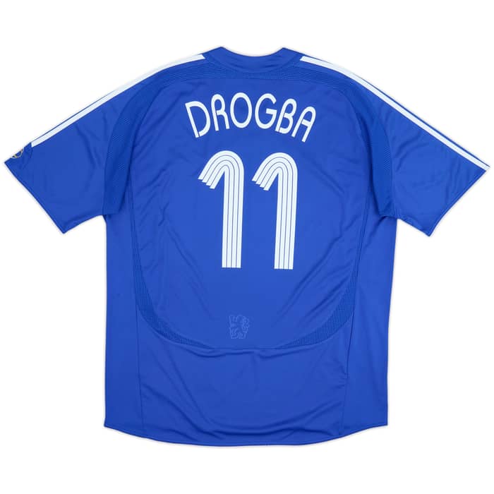 2006-08 Chelsea Home Shirt Drogba #11 - 5/10 - (XXL)