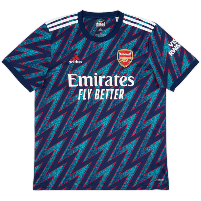 Camiseta de la tercera equipación del Arsenal 2021-22 Saka #7 - 6/10 - (L)