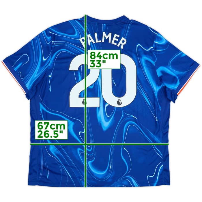 2024-25 Chelsea Home Shirt Palmer #20 - 9/10 - (3XL)