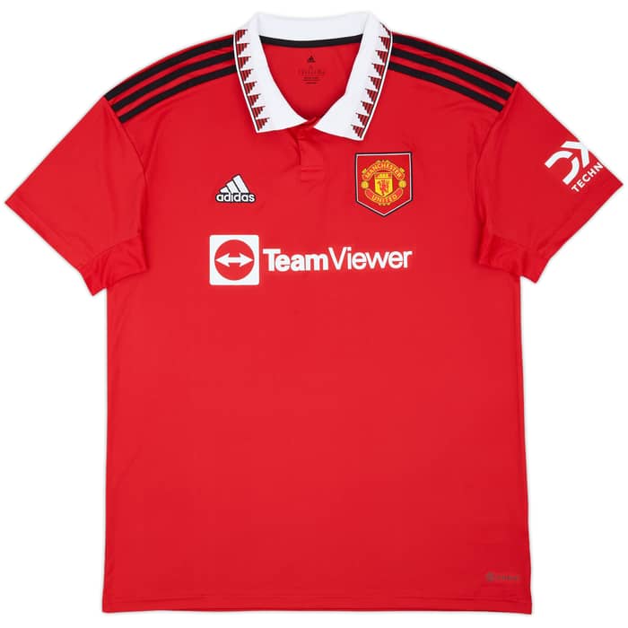 2022-23 Manchester United Home Shirt Varane #19 - 10/10 - (XL)