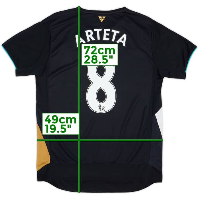 2015-16 Arsenal Third Shirt Arteta #8 - 6/10 - (M)
