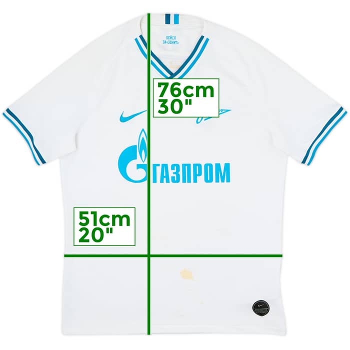 Camiseta de visitante del Zenit St. Petersburg 2019-20 - 4/10 - (L)