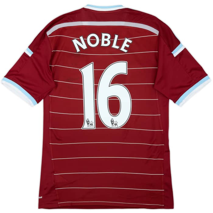 2014-15 West Ham Home Shirt Noble #16 - 8/10 - (S)