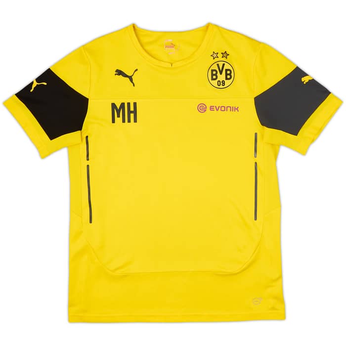 2014-15 Borussia Dortmund Staff Issue Puma Training Shirt 'MH' - 7/10 - (M)