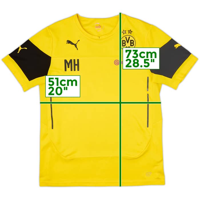 2014-15 Borussia Dortmund Staff Issue Puma Training Shirt 'MH' - 7/10 - (M)