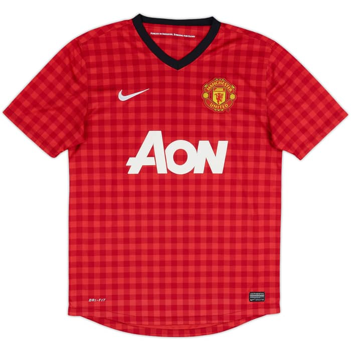 2012-13 Manchester United Home Shirt Rooney #10 - 5/10 - (M)