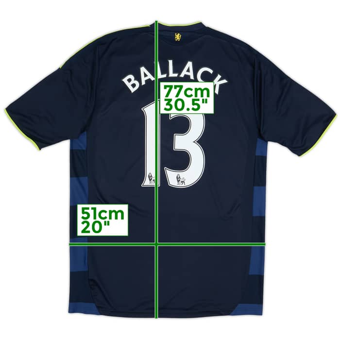 Camiseta de visitante del Chelsea 2009-10 Ballack #13 - 7/10 - (M)