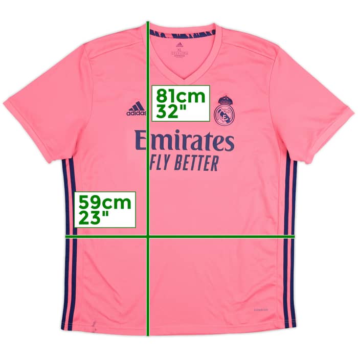 2020-21 Real Madrid Away Shirt - 5/10 - (XL)