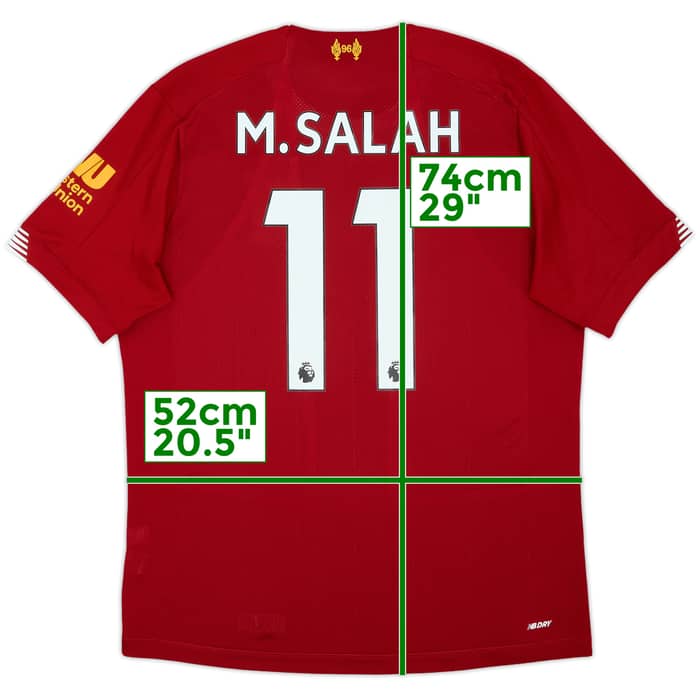 2019-20 Liverpool Home Shirt M.Salah #11 - 5/10 - (M)
