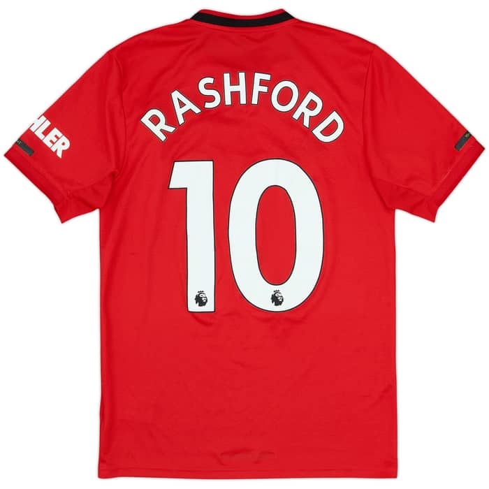 2019-20 Manchester United Home Shirt Rashford #10 - 8/10 - (S)