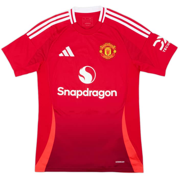 2024-25 Manchester United Home Shirt Ugarte #25 - 10/10 - (S)