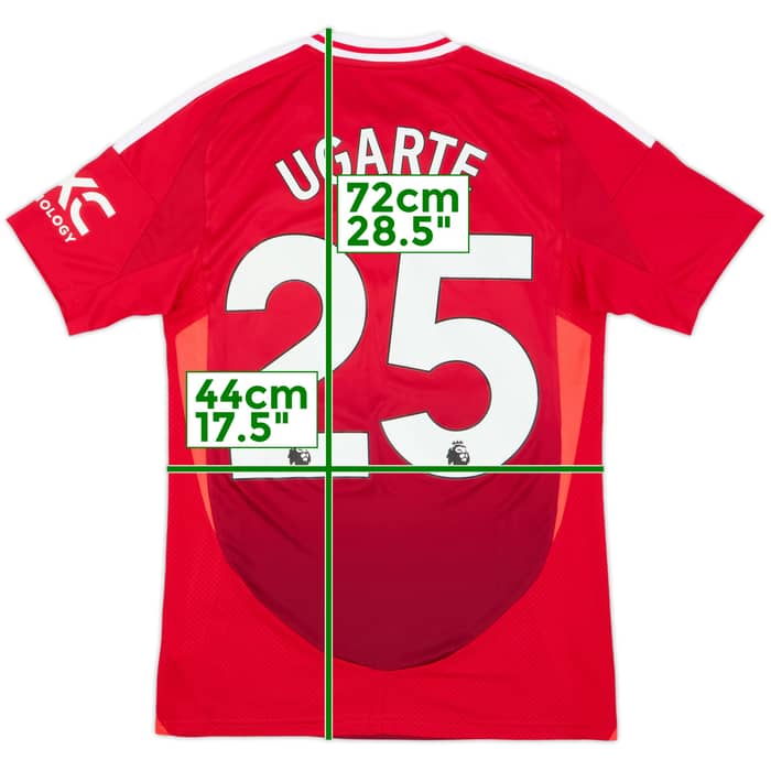 2024-25 Manchester United Home Shirt Ugarte #25 - 10/10 - (S)