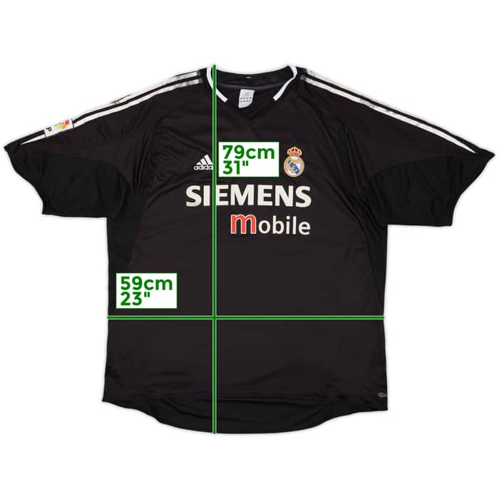 2004-05 Real Madrid Away Shirt - 5/10 - (XXL)