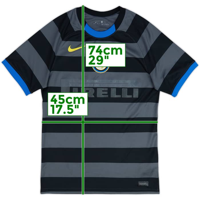 2020-21 Inter Milan Third Shirt - 4/10 - (S)