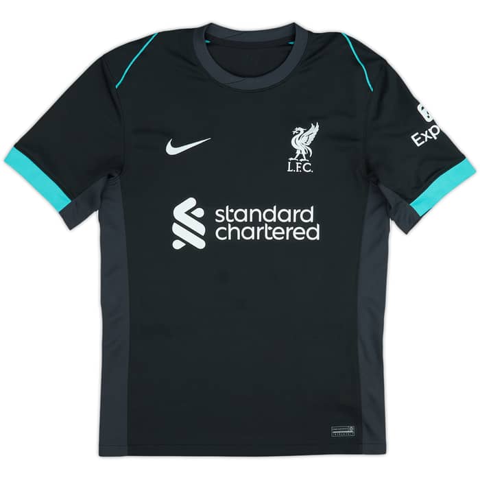 2024-25 Liverpool Away Shirt Virgil #4 - 8/10 - (S)