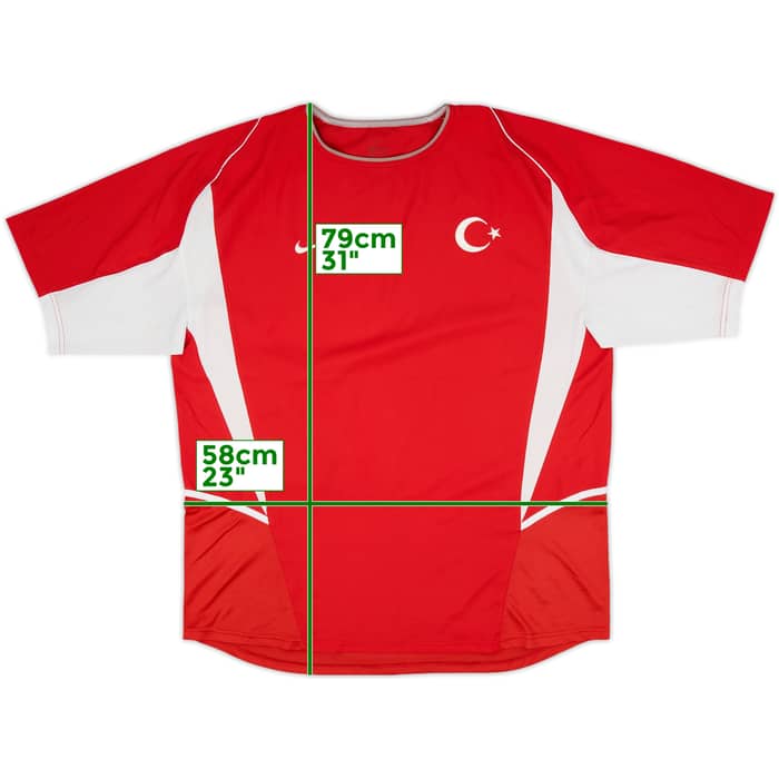 2003-04 Turkey Home Shirt - 6/10 - (XXL)