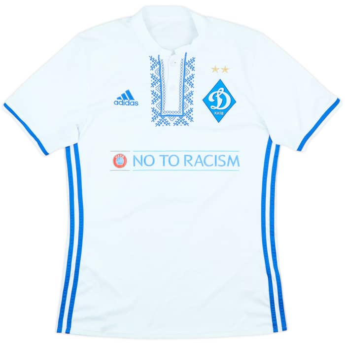 2016-18 Dynamo Kyiv Match Issue Home Shirt #2