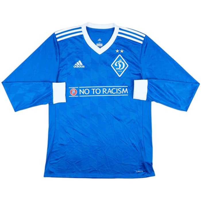 2017-18 Dynamo Kyiv Match Issue Away L/S Shirt #13