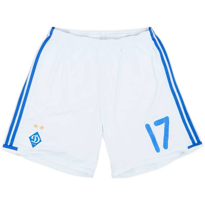 2016-17 Dynamo Kyiv Player Issue Home Shorts #17 - 7/10 - (L)
