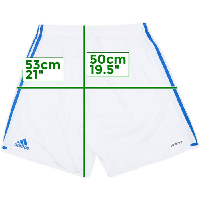 2016-17 Dynamo Kyiv Player Issue Home Shorts #14 - 8/10 - (L)
