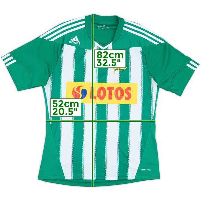 2011-12 Lechia Gdansk Home Shirt - 7/10 - (L)