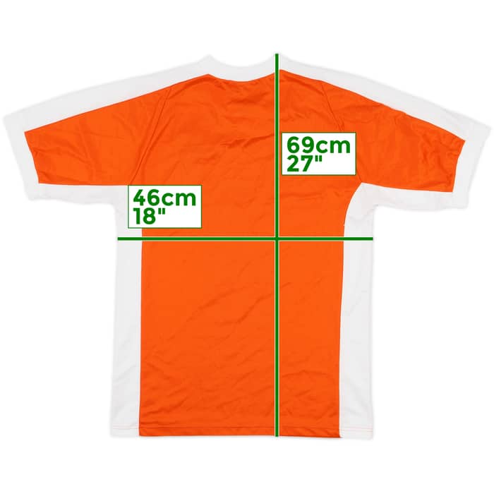1999-01 Blackpool Home Shirt - 8/10 - (XL.Boys)
