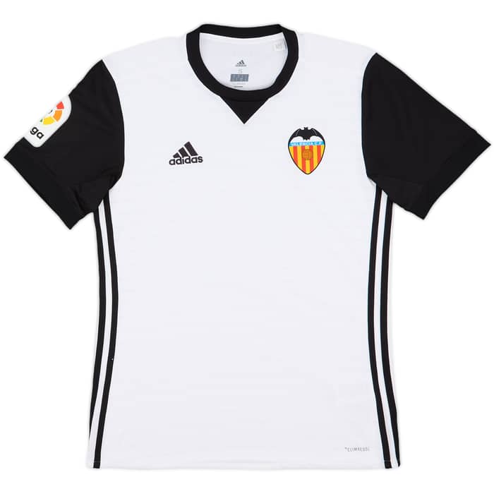 2017-18 Valencia Home Shirt - 8/10 - (S)